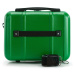 Cestovný kozmetický kufrík - zelený