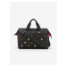 Čierna bodkovaná cestovná taška Reisenthel Allrounder S Pocket Dots