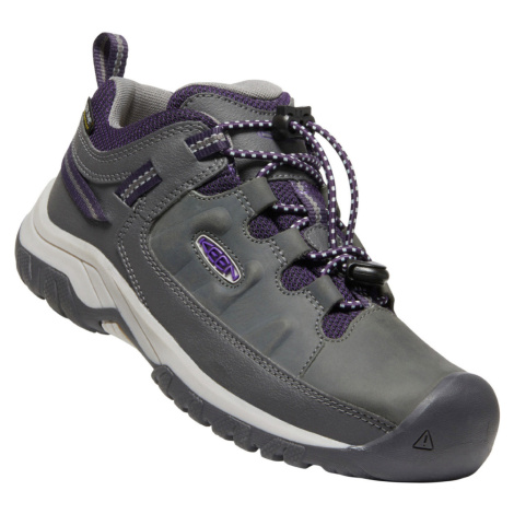 Keen Targhee Low Wp Youth Detské nízke trekové topánky 10020993KEN magnet/tillandsia purple