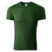 Piccolio Peak Unisex tričko P74 fľaškovo zelená