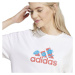 Dámske tričko adidas Flower Pack Badge of Sport white IT1421