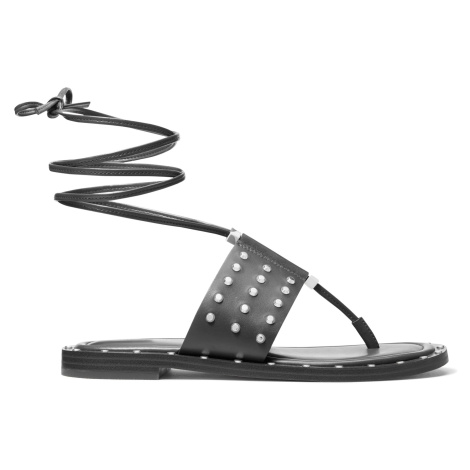 Michael Kors Sandále - FLAT JAGGER FLAT SANDAL čierne