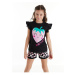 Denokids Berry Cute Girls T-shirt Shorts Set