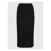Max Mara Leisure Puzdrová sukňa Gallia 33060124 Čierna Slim Fit
