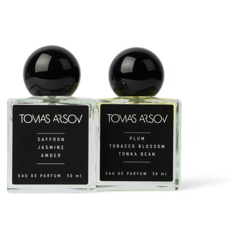 Tomas Arsov SAFFRON JASMINE AMBER & PLUM TOBACCO BLOSSOM TONKA BEAN Parfémy