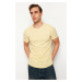 Trendyol Yellow Regular Cut Patterned T-Shirt