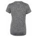 UNDER ARMOUR Funkčné tričko  antracitová / sivá melírovaná / biela