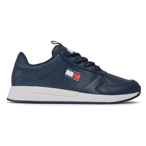 Tommy Jeans Sneakersy Flexi Runner EM0EM01409 Tmavomodrá Tommy Hilfiger