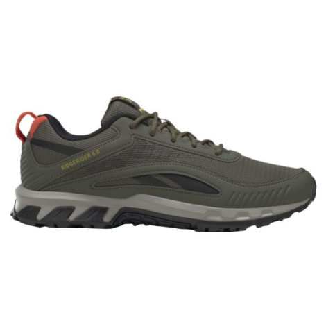 Reebok RIDGERIDER 6.0 Pánska bežecká obuv, khaki, veľkosť 44.5