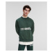 Mikina Karl Lagerfeld Rsg Washed Sweatshirt Vashed Vintage Green