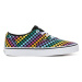 Dámska rekreačná obuv VANS WM Doheny (Rainbow Mini Check) black white