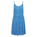 ONLY Letné šaty 'Maj Life'  modrá / biela