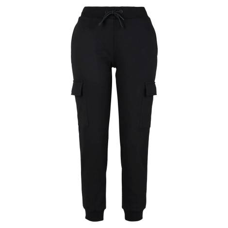 Women's Cargo Sweat Pants - Black Urban Classics