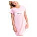 Materská nočná košeľa Happy Mommy ružová zips