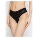 Calvin Klein Underwear Stringové nohavičky 000QF6047E Čierna