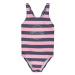 COLOR KIDS-Swimsuit W. Chestprint, AOP, vintage indigo Modrá
