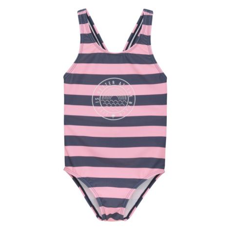 COLOR KIDS-Swimsuit W. Chestprint, AOP, vintage indigo Modrá