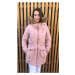 Dámska zimná bunda s kapucňou 13200 - Urban Surface růžová