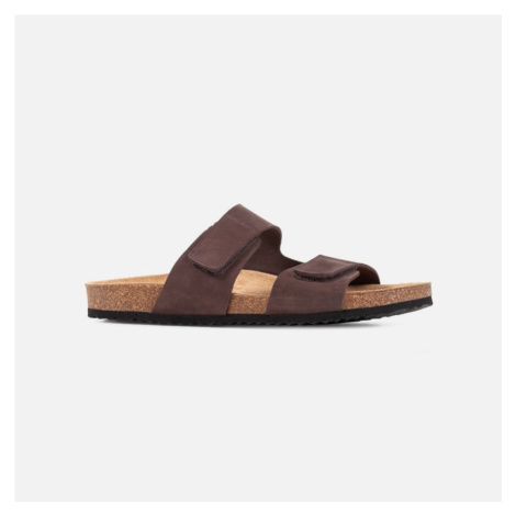 GEOX Dark brown men's sandals Sandal ghita - Men's