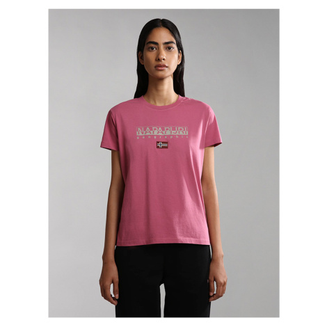 Dark pink women's T-shirt NAPAPIJRI - Women