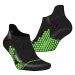 Ponožky Inov-8 Trailfly Ultra Sock Low Black/Green