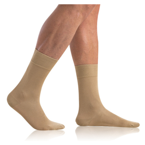 Bellinda BAMBUS COMFORT SOCKS - Klasické pánske ponožky - béžová