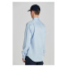 KOŠEĽA GANT SLIM SATEEN SHIRT MUTED BLUE