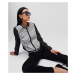 Bunda Karl Lagerfeld Bi-Colour Boucle Jacket Black/White Boucle