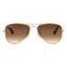 Ray-ban  Occhiali da Sole  Junior Aviator RJ9506S 223/13  Slnečné okuliare Zlatá