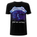 Metallica Tričko Unisex Ride The Lightning Tracks Black