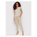 Vero Moda Tričko Filli 10247666 Béžová Regular Fit