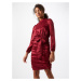 Chi Chi London Košeľové šaty 'Camile'  burgundská