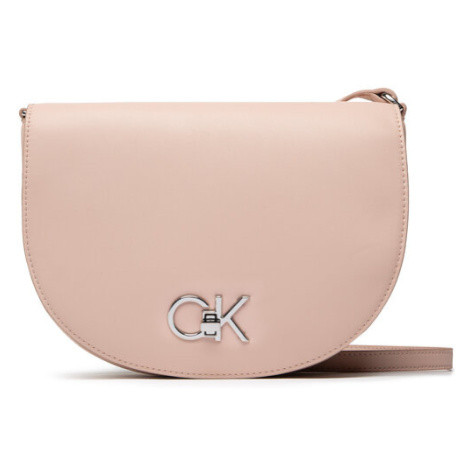 Calvin Klein Kabelka Re-Lock Saddle Bag K60K609871 Ružová