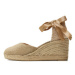 Castañer Espadrilky Carina/6/032 021769 Zlatá