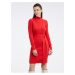 Orsay červené dámske svetrové šaty - dámske