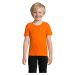 SOĽS Pioneer Kids Detské tričko SL03578 Orange