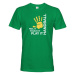 Pánske tričko pre hádzanárov s potlačou Feel touch play - darček pre hádzanárov