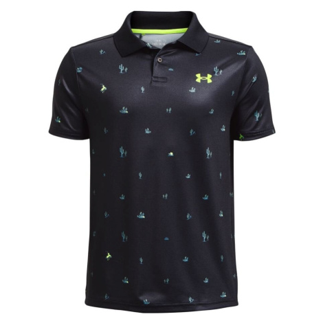 Boys' polo shirt Under Armour Performance Printed Polo