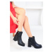 Soho Women's Black Boots & Bootie 18710