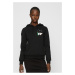 Ladies Kicks Love EMB Hoody Black