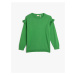 Koton Basic Sweatshirt Ruffle Detailed Crew Neck Long Sleeve