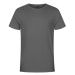 Excd by Promodoro Pánske bavlnené tričko CD3077 Steel Grey
