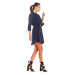 Infinite You Dress M200 Navy Blue