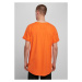 Tangerine T-shirt with a long shape