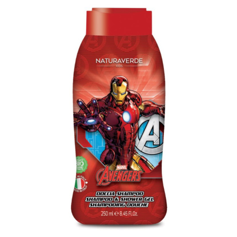 Marvel Avengers Ironman Shampoo and Shower Gel šampón a sprchový gél 2 v 1 pre deti