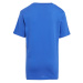 ADIDAS PERFORMANCE Funkčné tričko 'Tiberio'  modrá / sivá melírovaná / biela