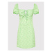 Glamorous Každodenné šaty CA0296 Zelená Regular Fit