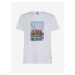 Biele pánske tričko Tommy Hilfiger Landscape