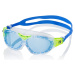 AQUA SPEED Plavecké okuliare Marin Kid Blue/Yellow/Transparent Pattern 61 5-10 let