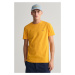 TRIČKO GANT CONTRAST LOGO SS T-SHIRT MEDAL YELLOW